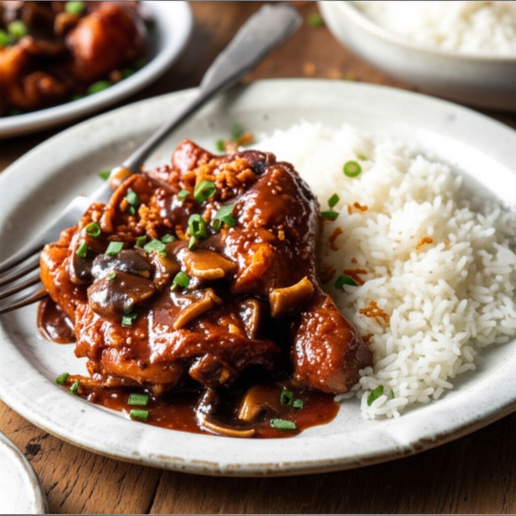 Chicken Adobo with Coconut Milk (Adobo sa Gata)