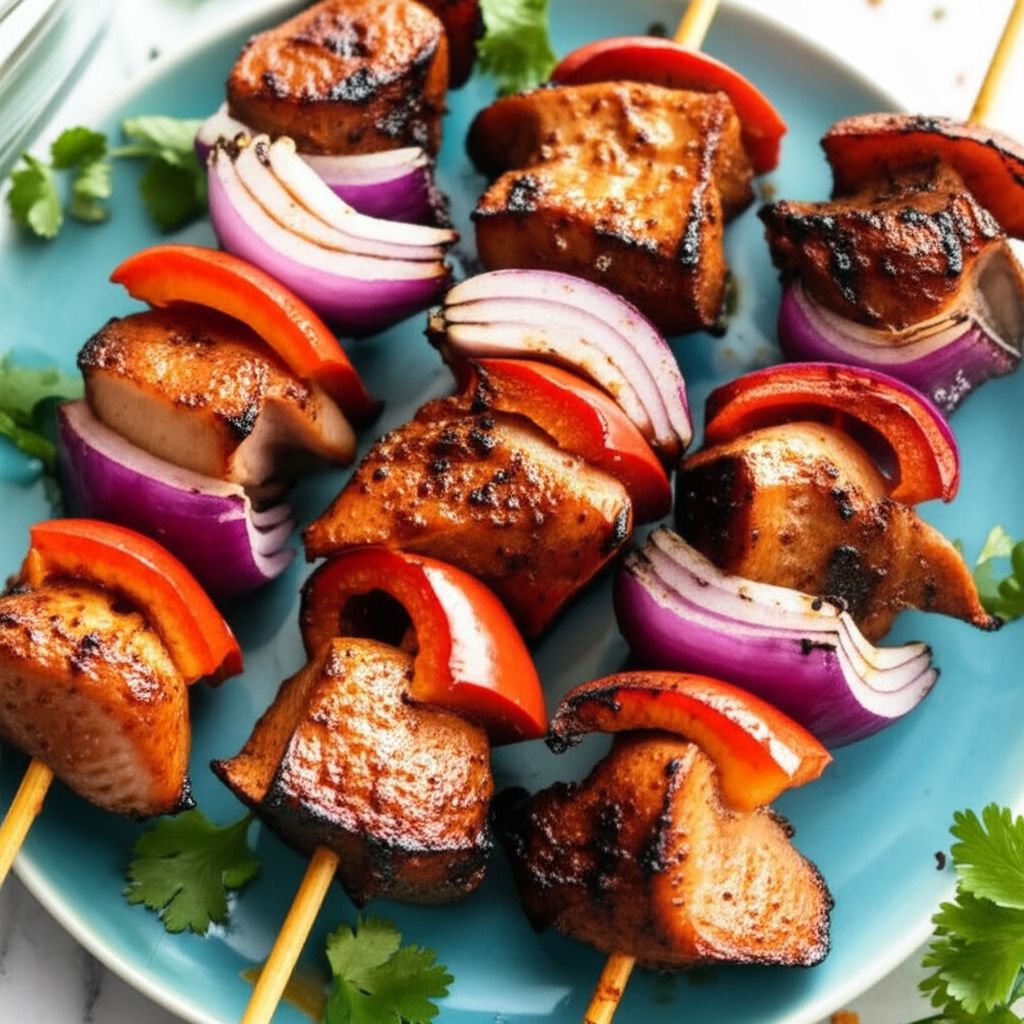 Chicken and Chorizo Skewers