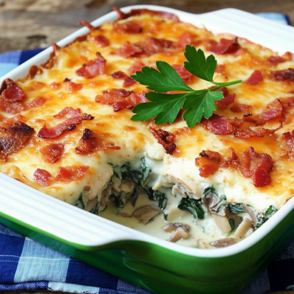 Chicken Florentine Casserole