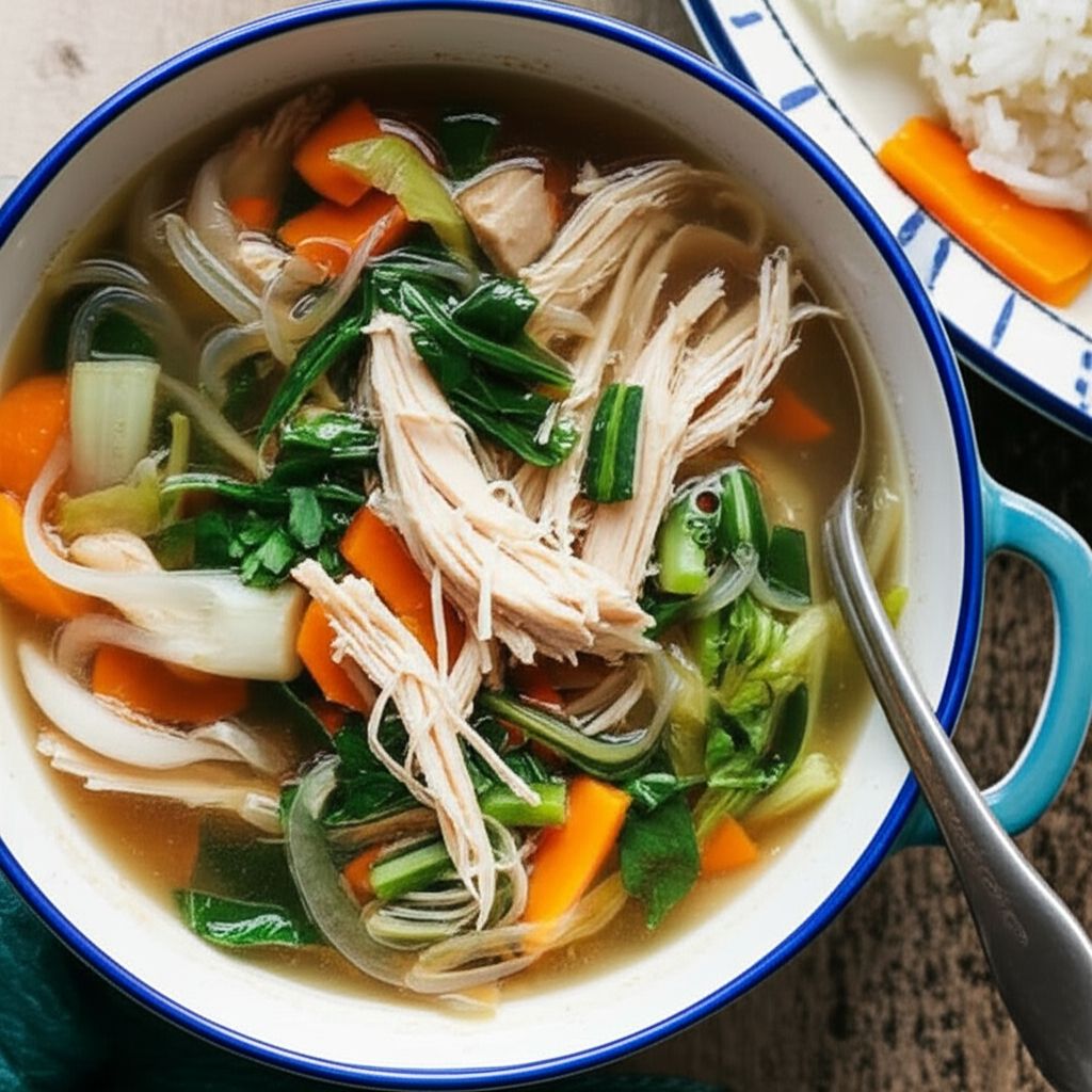 Chicken Long Rice (Hawaiian-Style Chicken Soup)