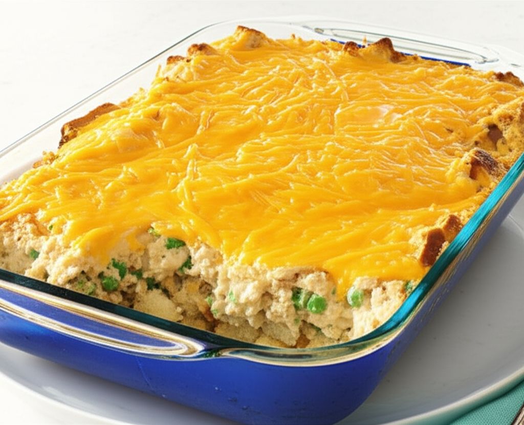 Chicken Salad Souffle Casserole