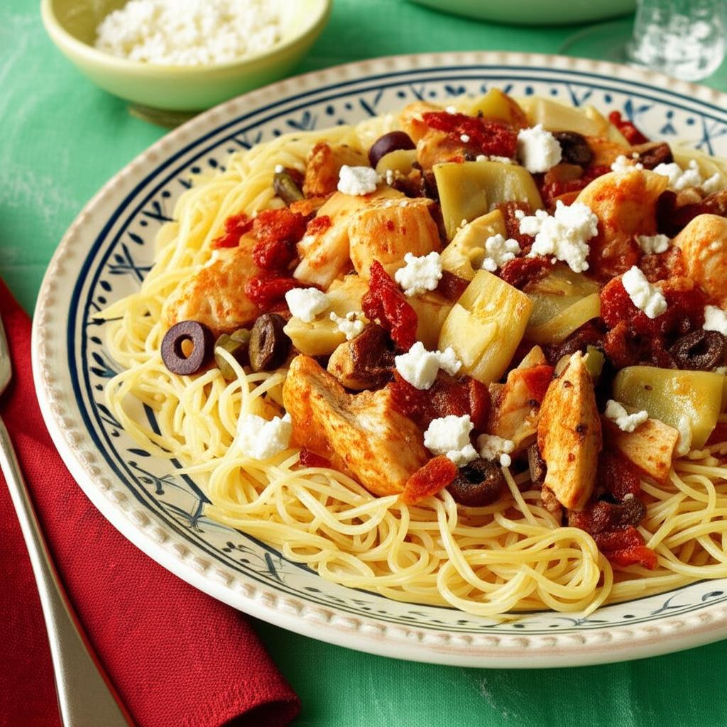 Chicken with Artichokes and Sundried Tomatoes