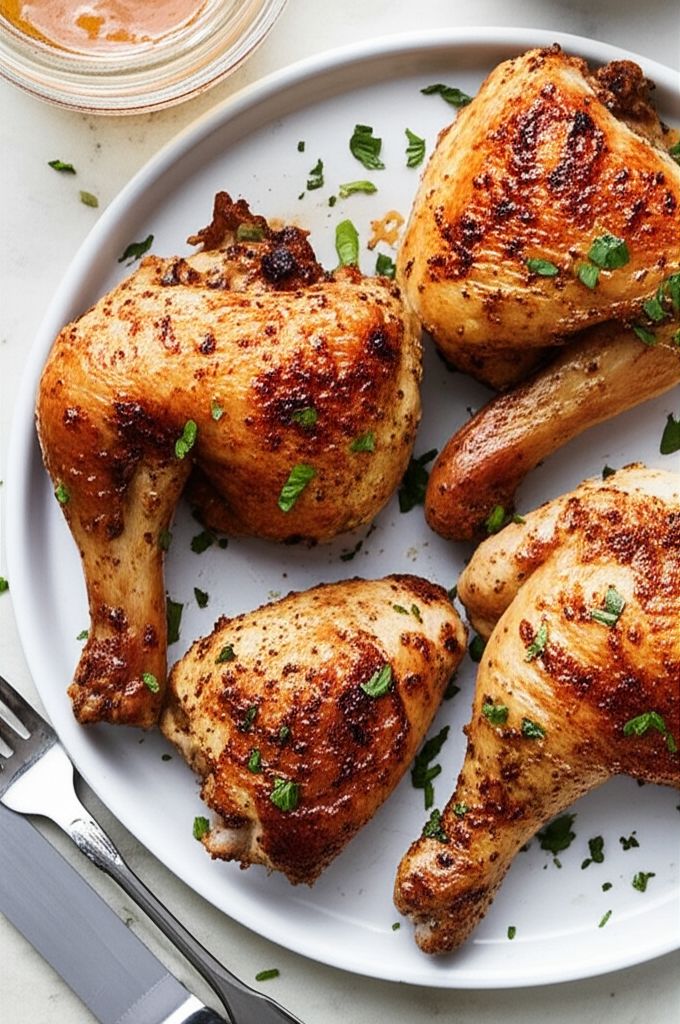 Chicken with Plum Glaze