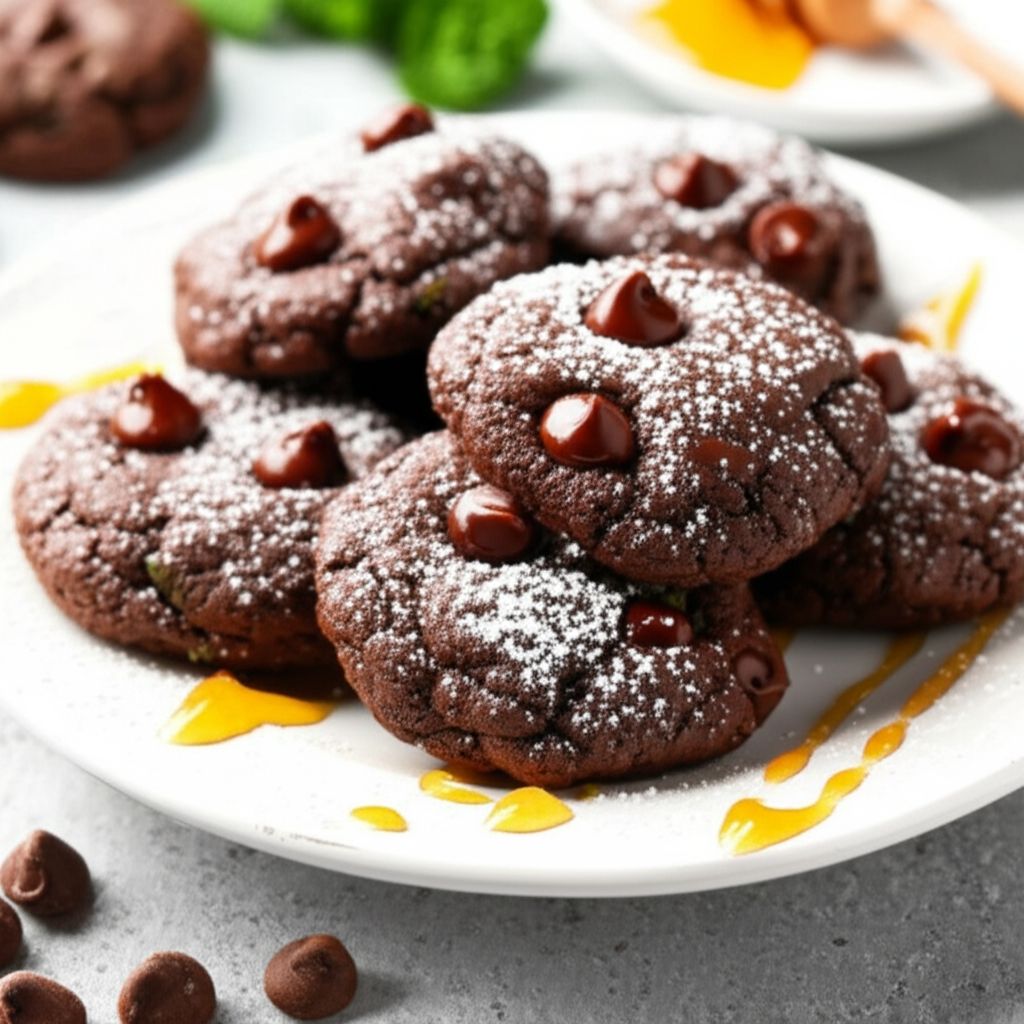 Chocolate Kale Cookies