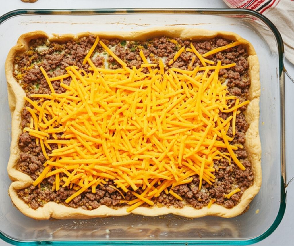 Christmas Breakfast Pizza