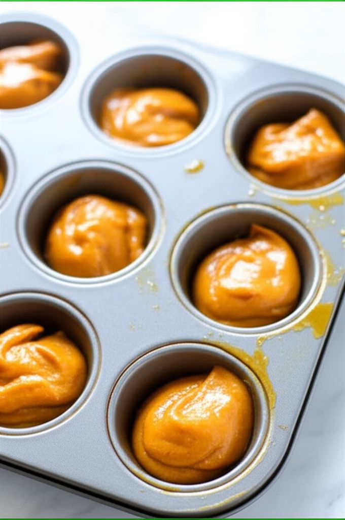 Cinnamon Chip Pumpkin Mini Muffins