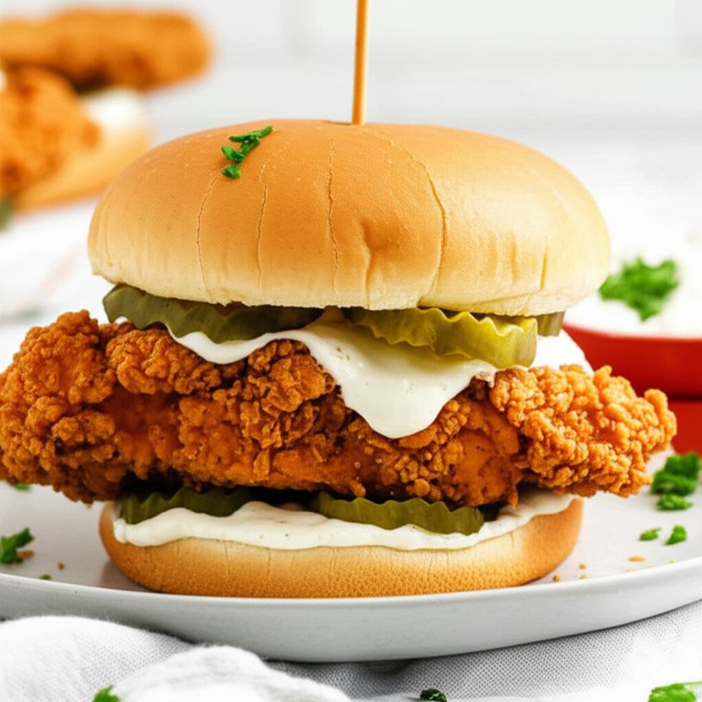 Copycat Fried Chicken Sandwich