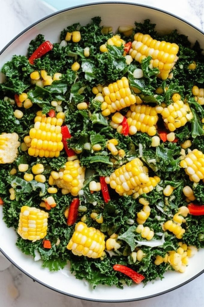 Corn and Kale Salad