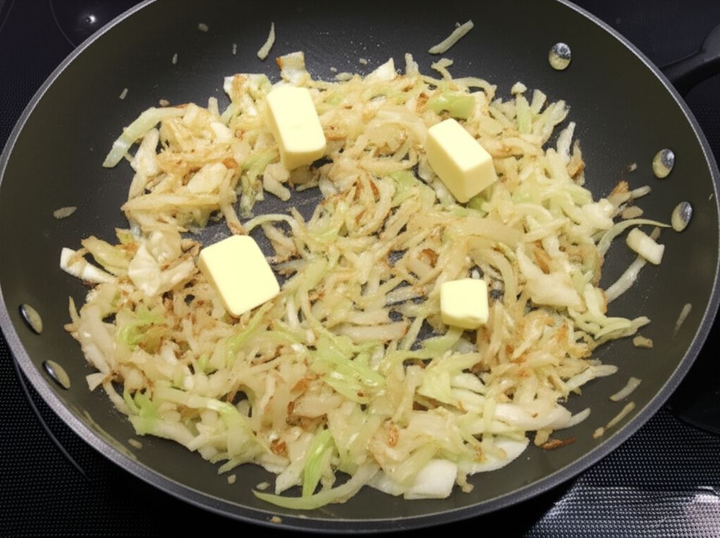 Cottage Noodles and Cabbage