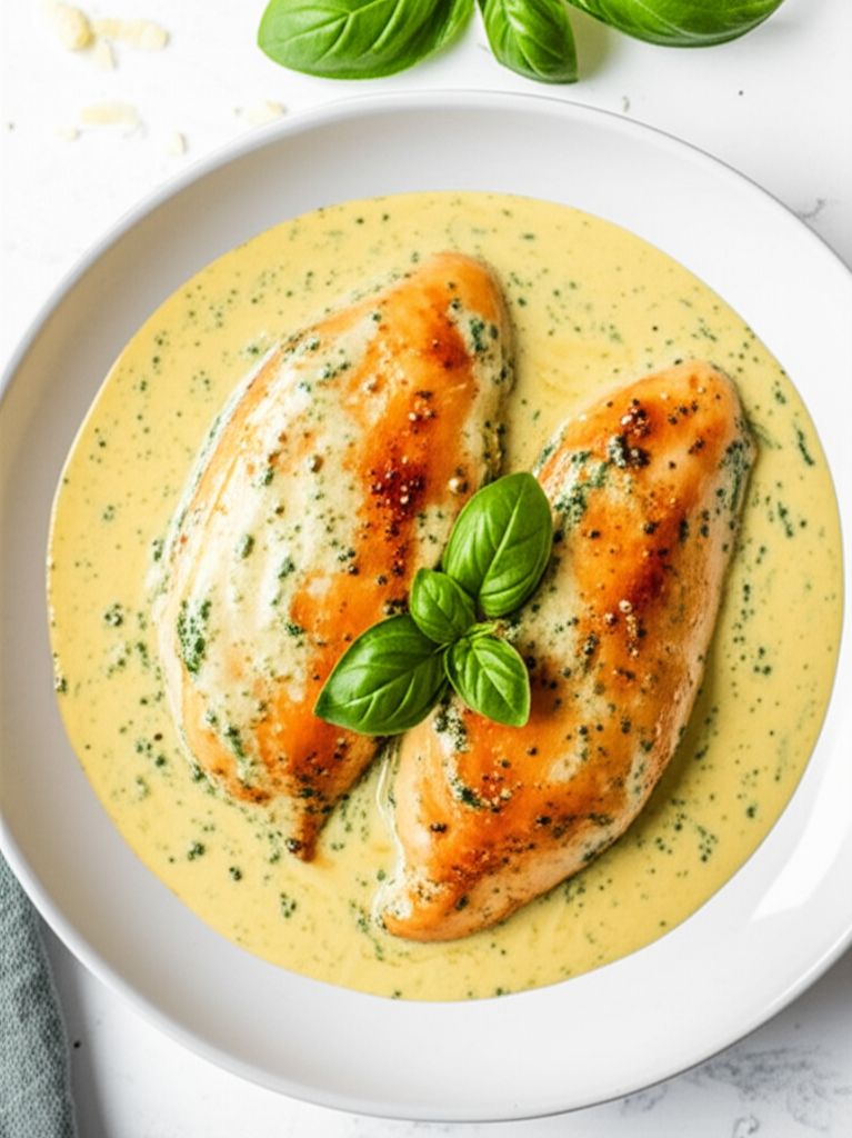 Creamy Pesto Chicken