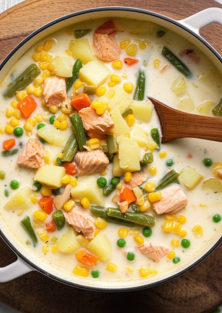 Creamy Salmon Chowder