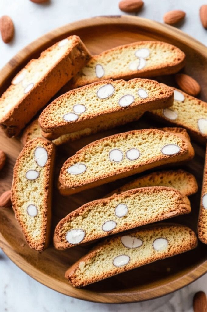 Crunchy Almond Biscotti