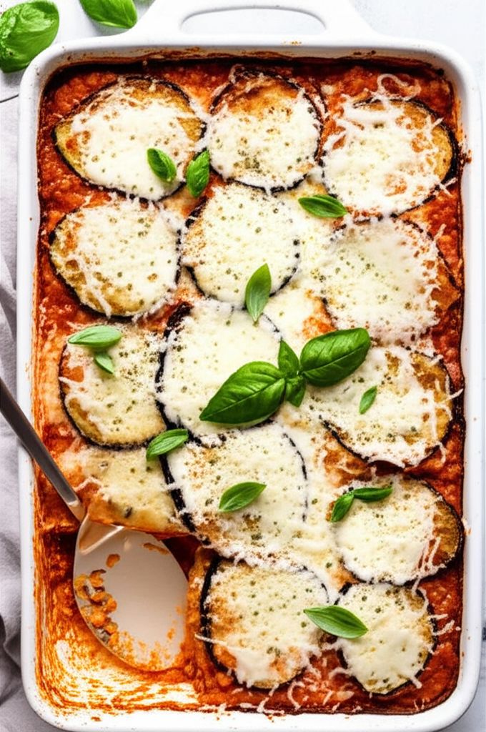 Crunchy Eggplant Parmesan