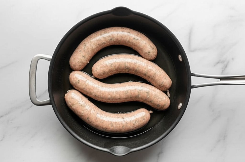 Curly-Q Grilled Sausages
