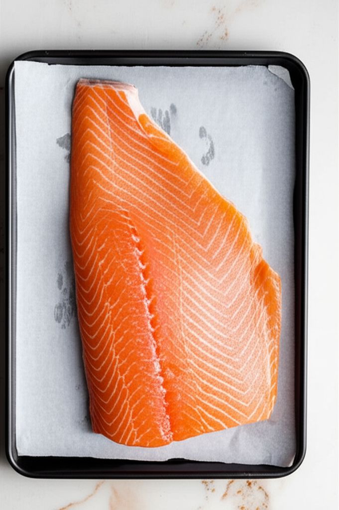 Curry Salmon with Mango