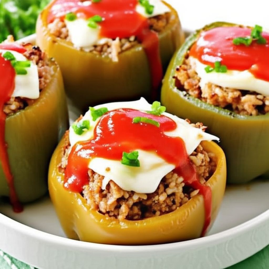 Di's Stuffed Green Peppers