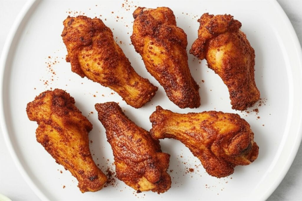 Dry Rub Air Fryer Chicken Wings