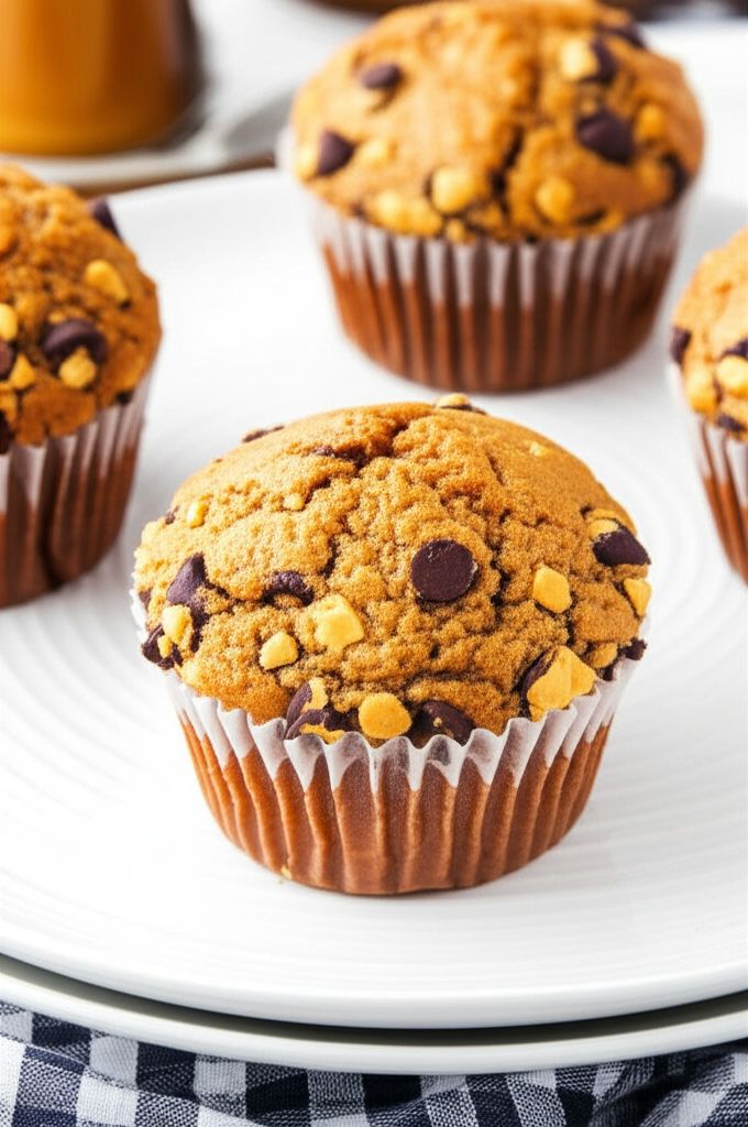 Easy Banana Chocolate Chip Muffins