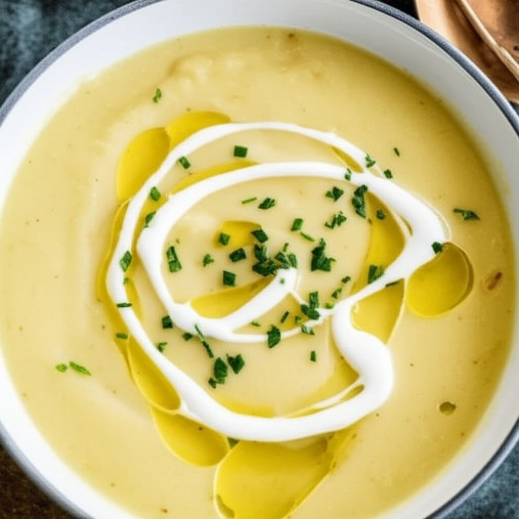 Easy Cauliflower Soup with Fresh Ginger