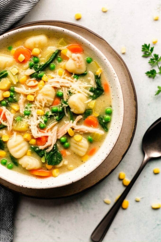 Easy Chicken and Gnocchi Soup