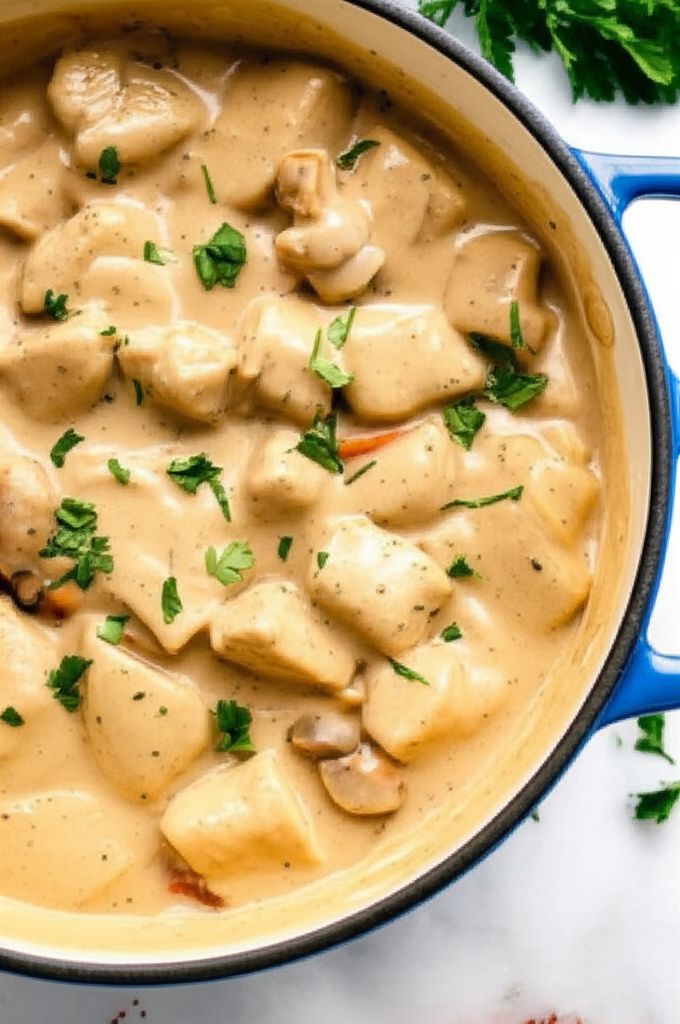Easy Chicken à la King