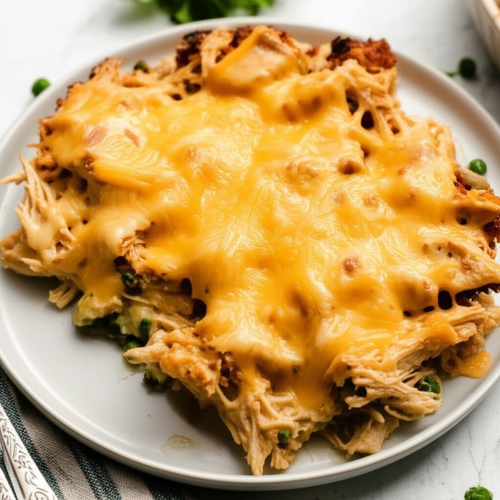 Easy Chicken Noodle Casserole