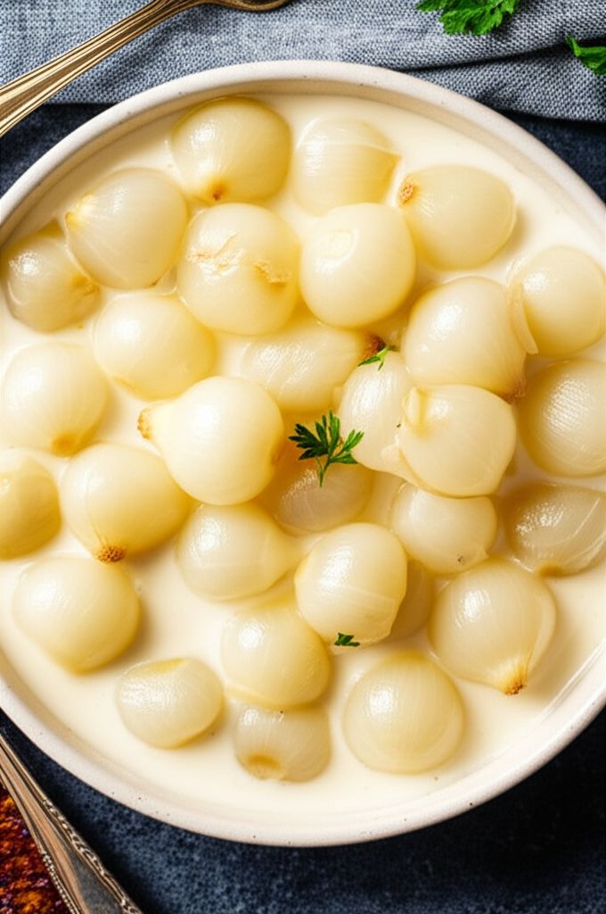 Easy Creamed Onions