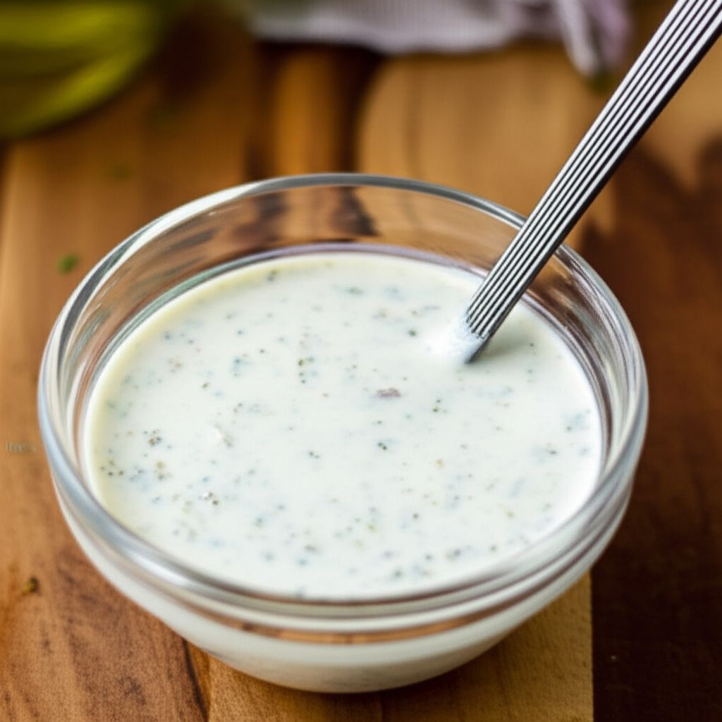 Easy Creamy Italian Dressing