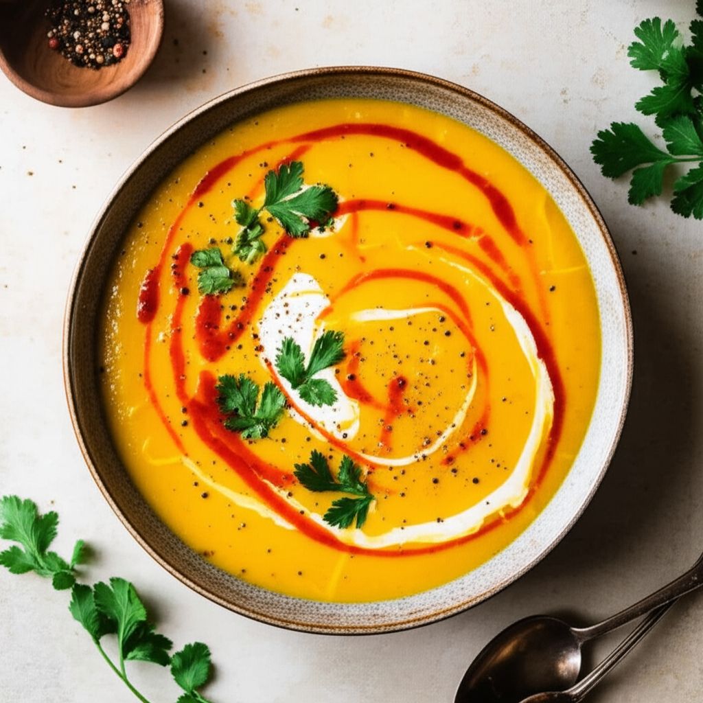 Easy Curried Cauliflower Soup