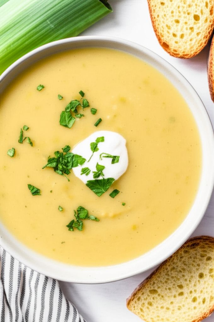 Easy Leek and Potato Soup