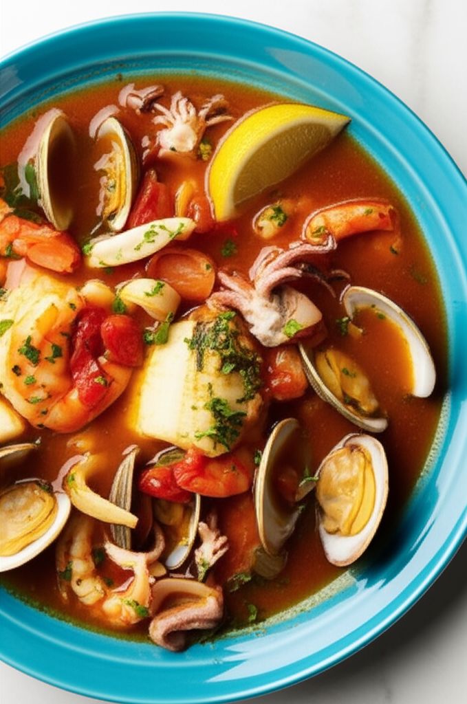 Easy Mediterranean Seafood Stew