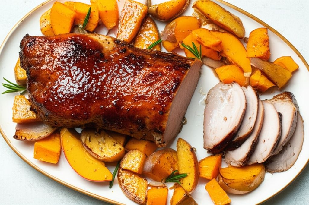 Easy One-Pan Pork and Squash Dinner
