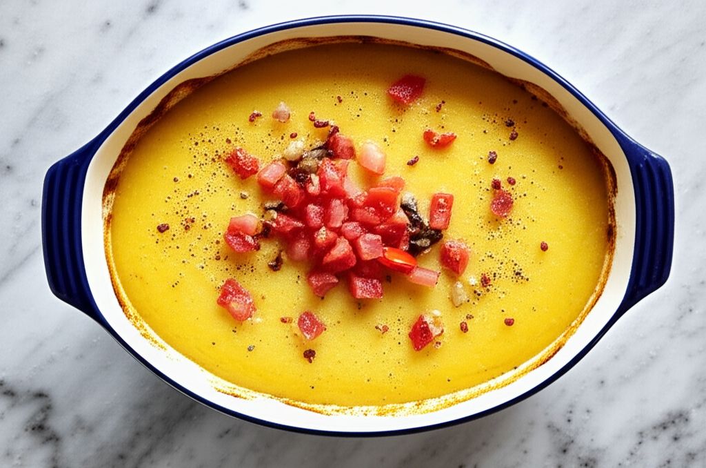 Easy Oven-Baked Real Polenta (Not Instant)