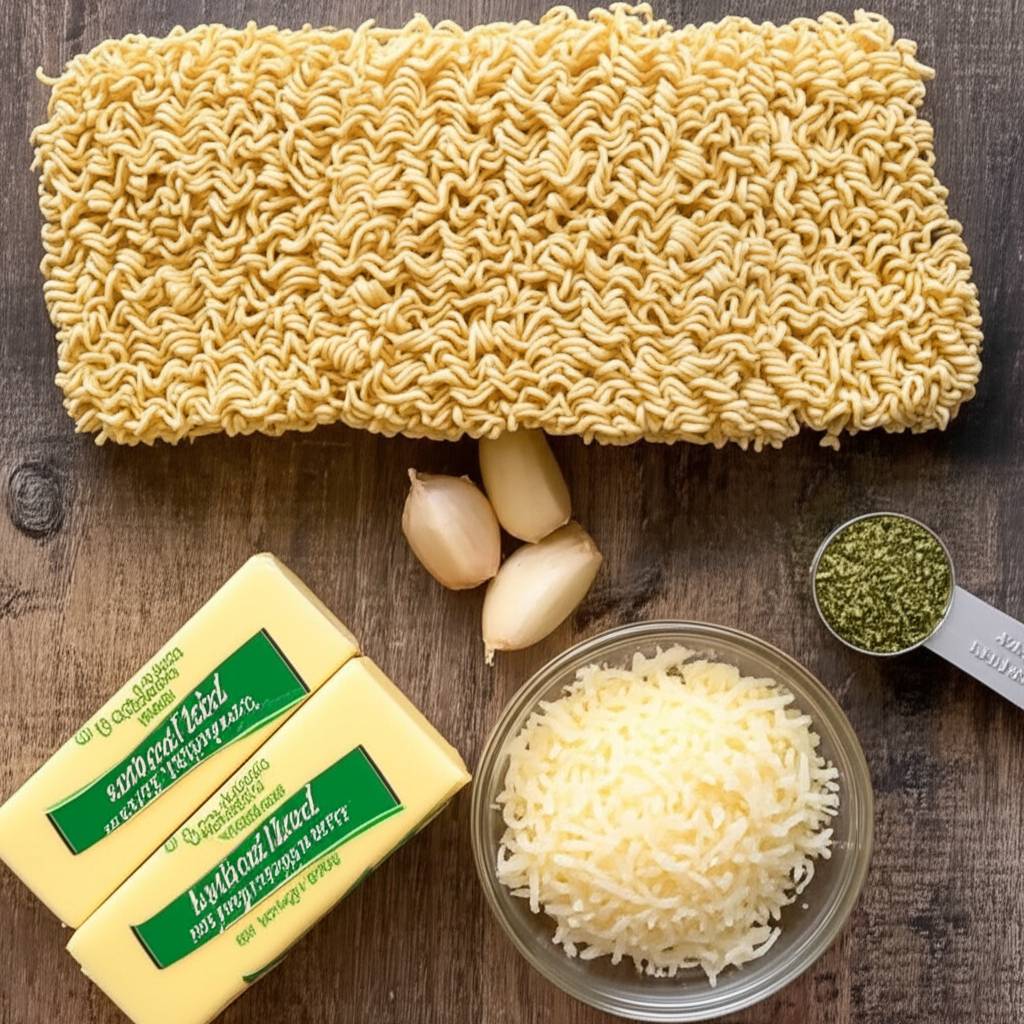 Easy Parmesan Garlic Ramen