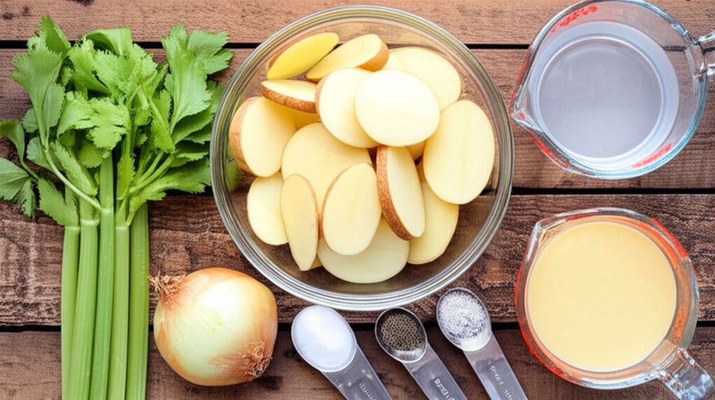 Easy Potato Cheese Soup