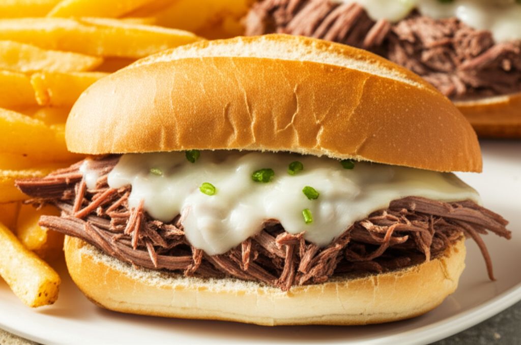 Easy Slow Cooker French Dip