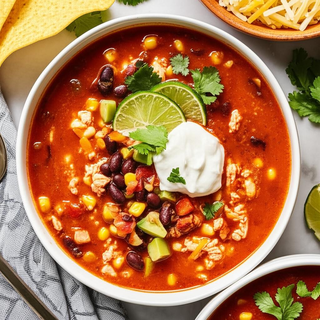 Easy Southwestern Chicken Soup