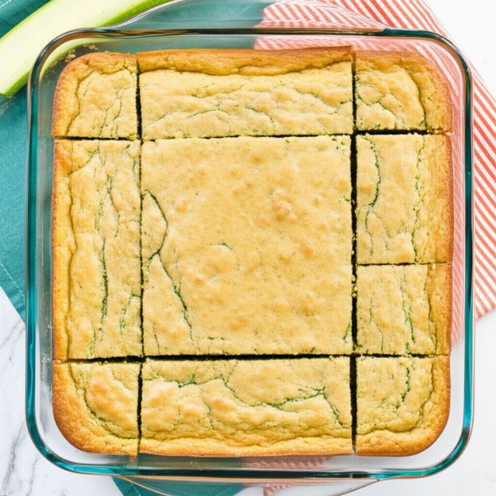 Easy Zucchini Bars