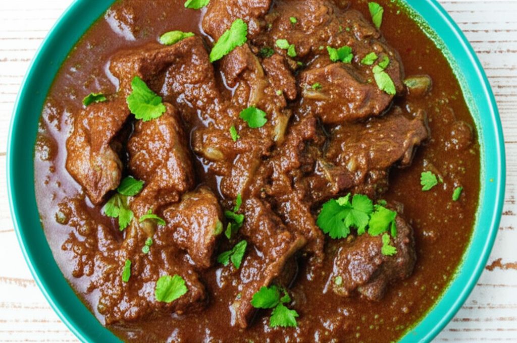 Egyptian Lahma Bil Basal (Beef in Rich Onion Sauce)