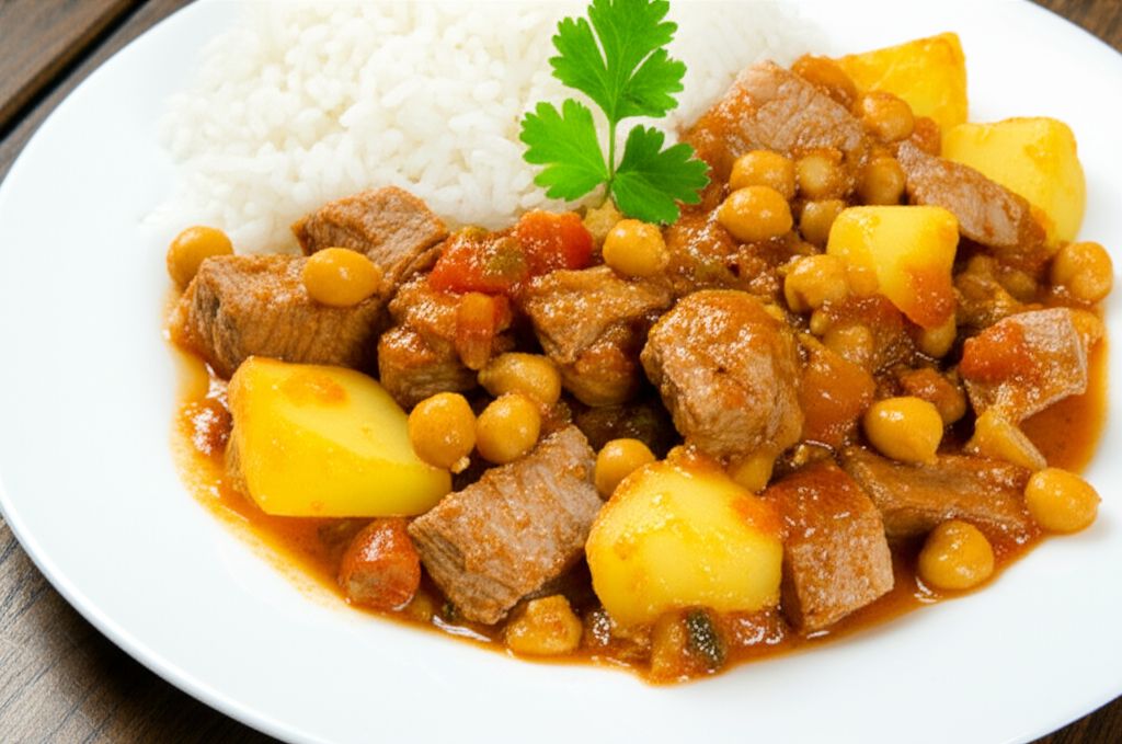Filipino Menudo (Pork and Liver Stew)