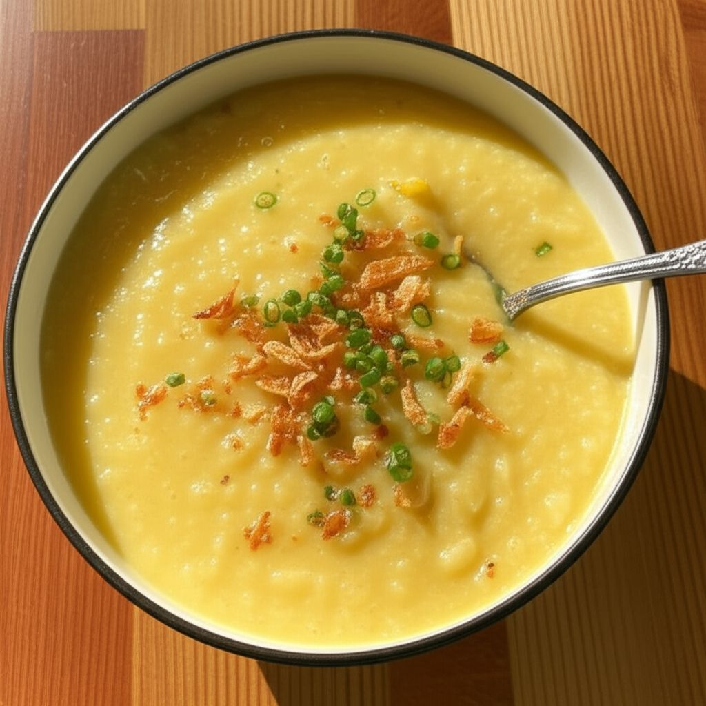 Filipino-Style Congee (Lugaw)