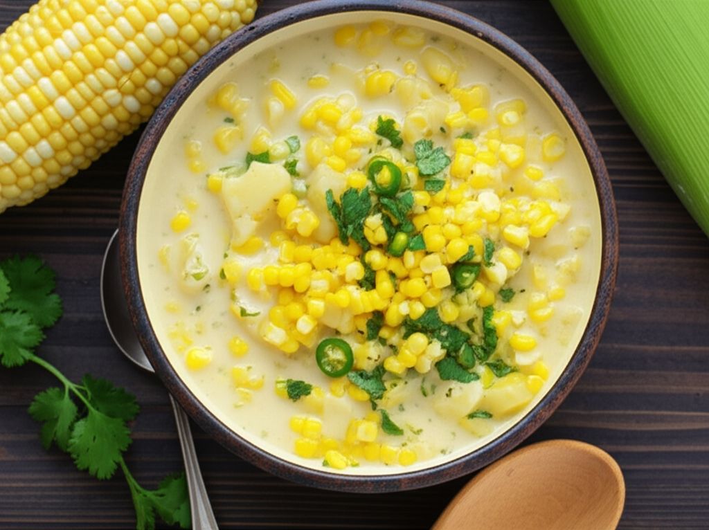 Fresh Summer Corn Chowder