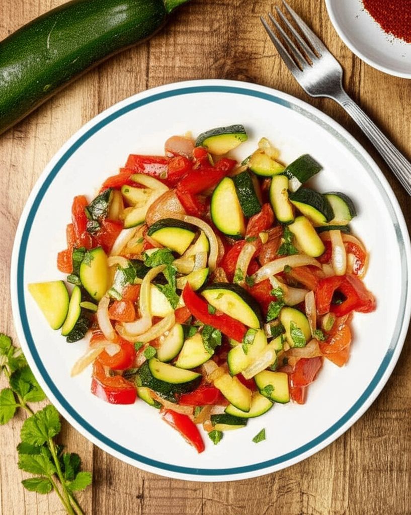 Garlic Vegetable Sauté