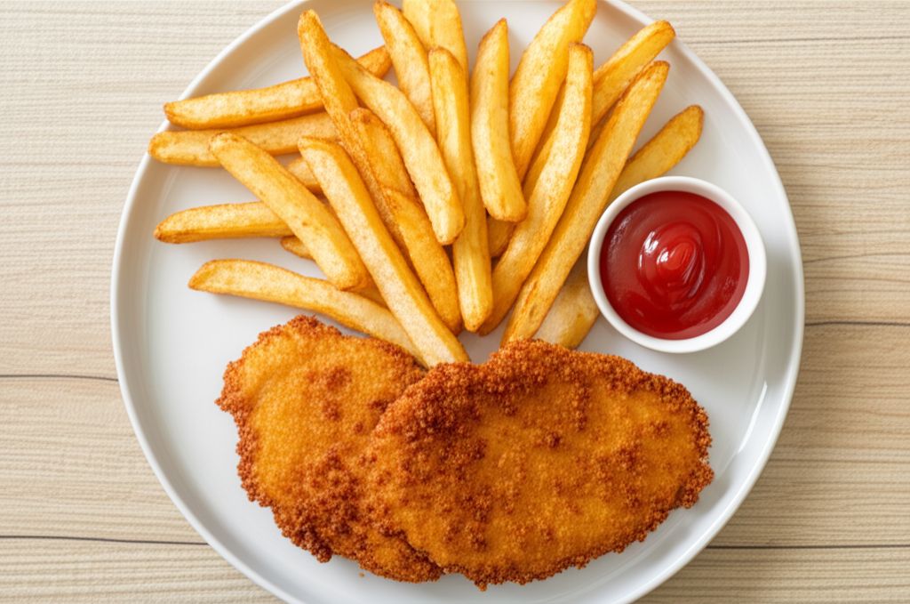 Gluten-Free Beer Battered Chicken and Veggies
