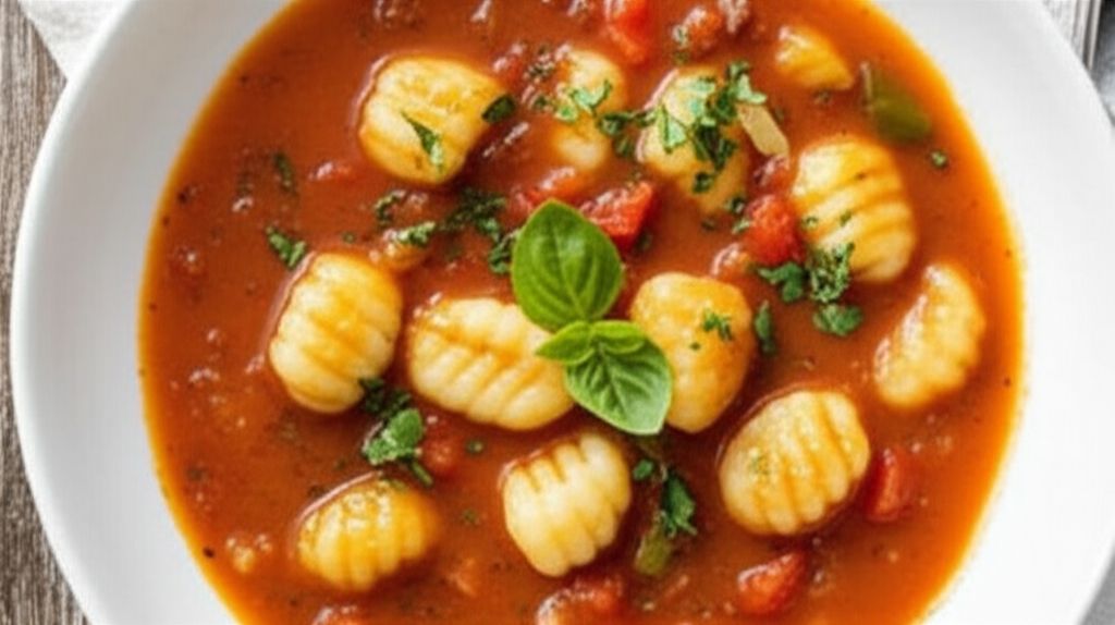 Gnocchi Cacciatore Soup