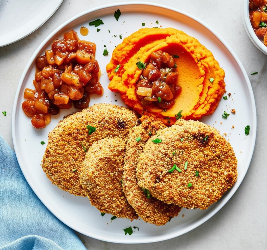 Graham Crusted Pork Chops