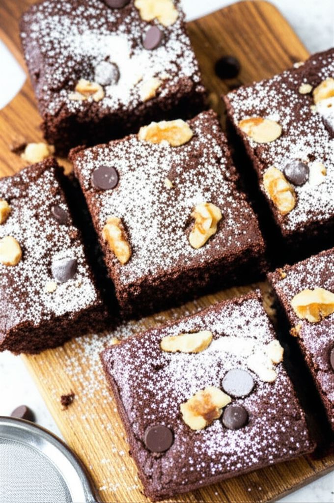 Grandma's Chocolate Zucchini Brownies Recipe
