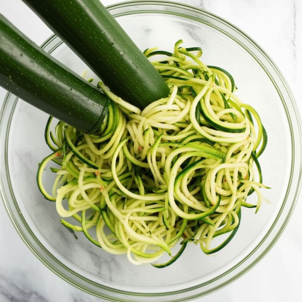 Greek Zoodle Salad