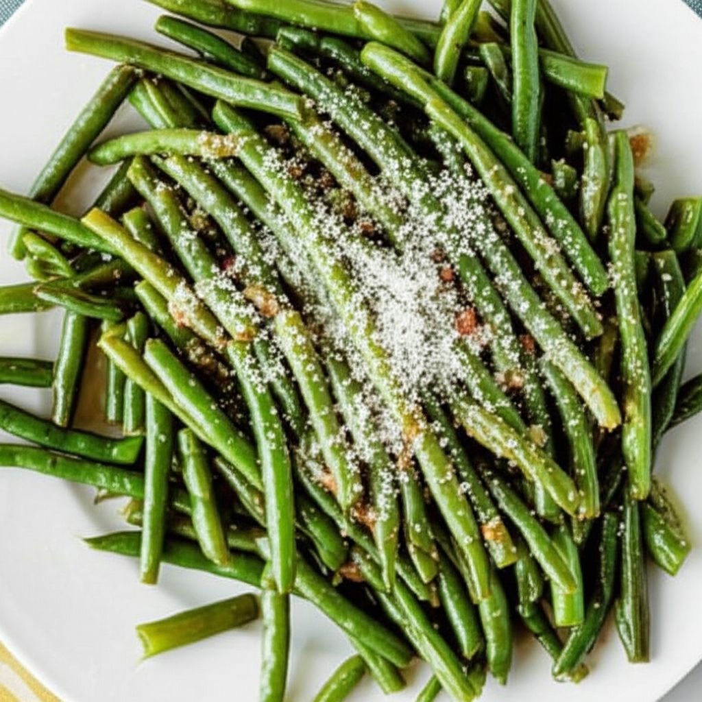 Green Beans with Bread Crumbs