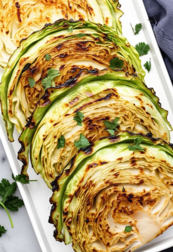 Grilled Cabbage Steaks